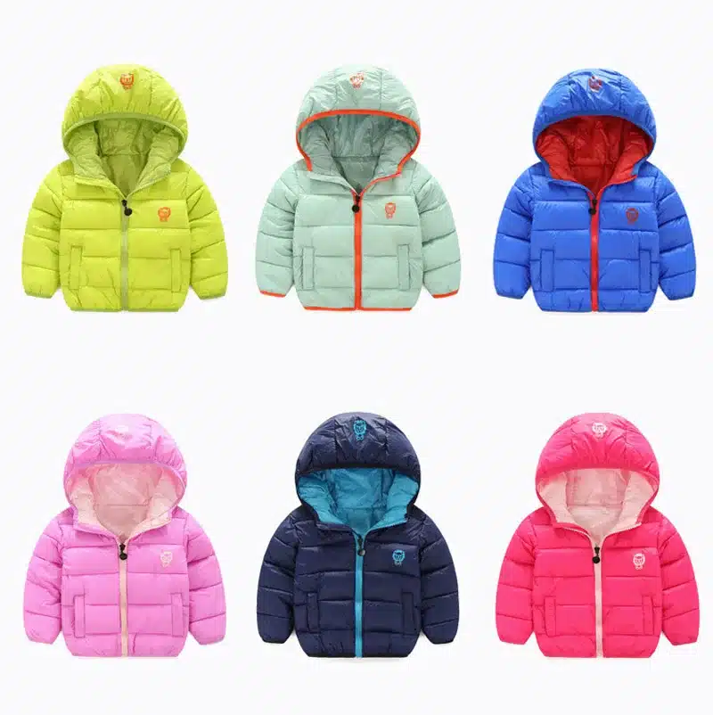 Children Set Boys Girls Clothing Sets Winter 3Pcs Hoody Down Jacket + Pants+ Vest Waterproof Snow Warm kids Clothes Suit Costume 9
