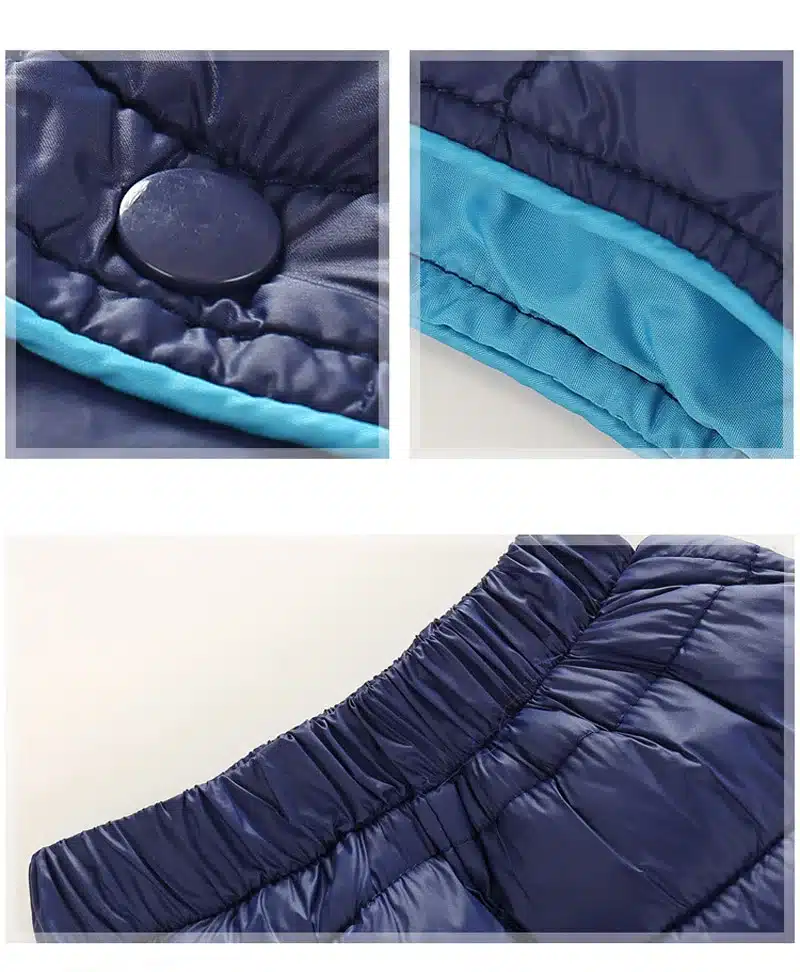 Children Set Boys Girls Clothing Sets Winter 3Pcs Hoody Down Jacket + Pants+ Vest Waterproof Snow Warm kids Clothes Suit Costume 14