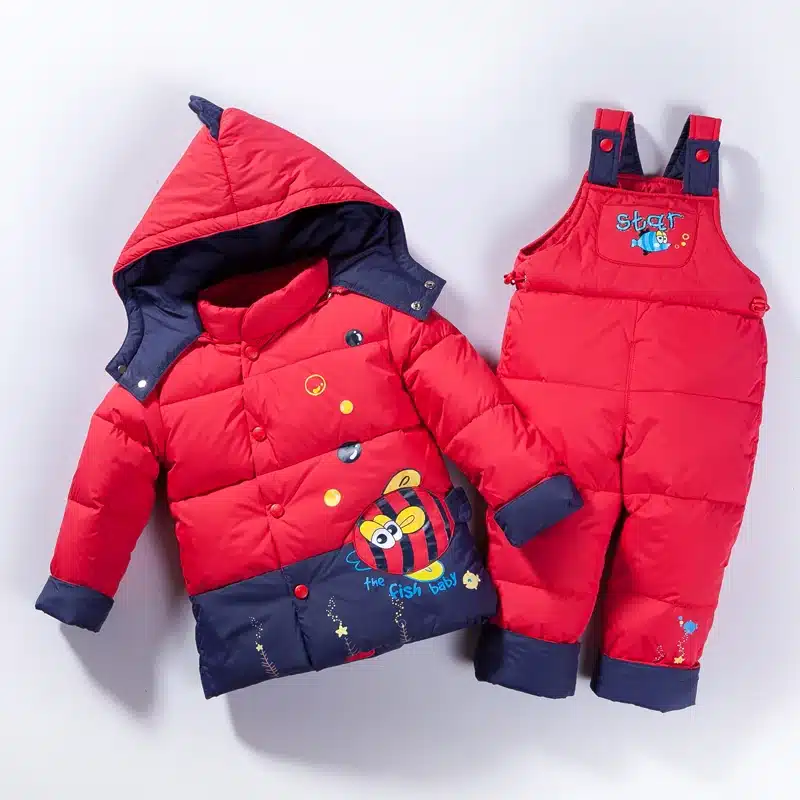 russian winter warm down children clothing girls winter kids clothing boys parka jackets dress for girls snow fashion cute fish 11