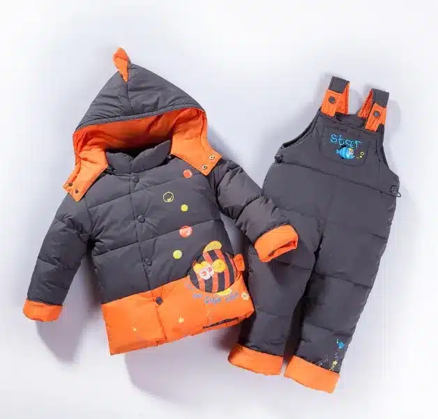russian winter warm down children clothing girls winter kids clothing boys parka jackets dress for girls snow fashion cute fish 14