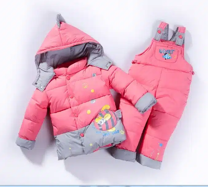 russian winter warm down children clothing girls winter kids clothing boys parka jackets dress for girls snow fashion cute fish 15