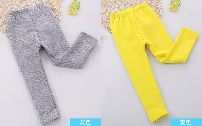 Lint Winter Girls Leggings Super Thicken Warm Girl Pants Kids Pants Elastic Waist Legging Children Clothing Pants 2-7 Y 5