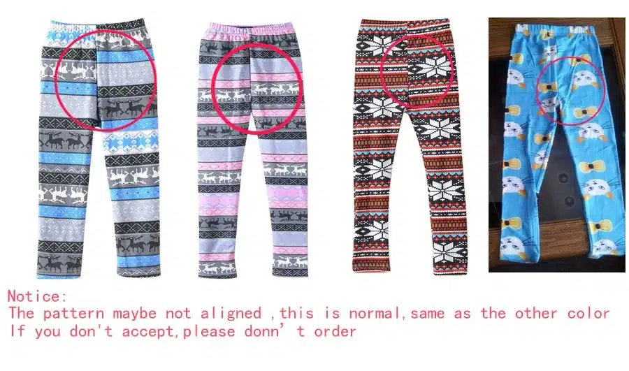 Popular print flower Girls leggings kids winter plus velvet pants chindren skinny thickening ankle length leggings 3-11Y SCW2203 8