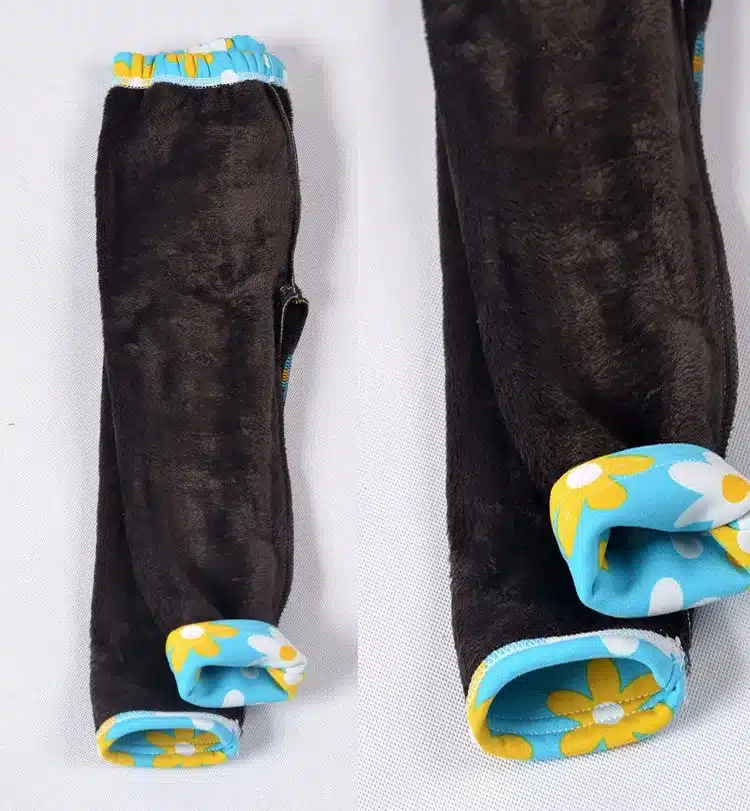 Popular print flower Girls leggings kids winter plus velvet pants chindren skinny thickening ankle length leggings 3-11Y SCW2203 26