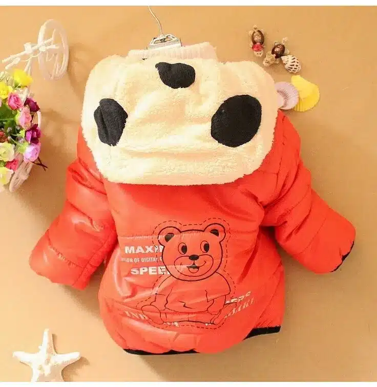 CNJiaYun Baby Girls Boys Jacket Winter Warm Thick Cotton Cartoon Panda hooded Kids Coat Children Lovely Outerwear kids Clothing 14