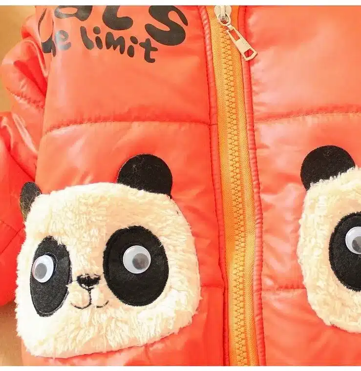 CNJiaYun Baby Girls Boys Jacket Winter Warm Thick Cotton Cartoon Panda hooded Kids Coat Children Lovely Outerwear kids Clothing 15