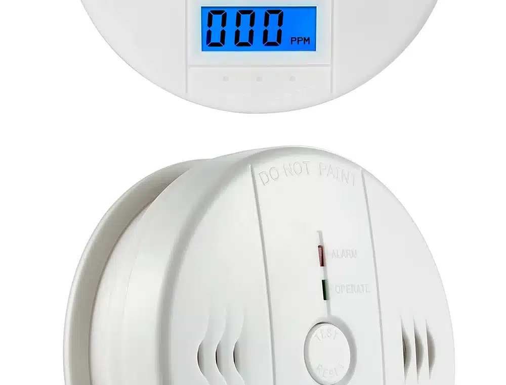 Home Security 85dB Warning High Sensitive LCD Photoelectric Independent CO Gas Sensor Carbon Monoxide Poisoning Alarm System 13