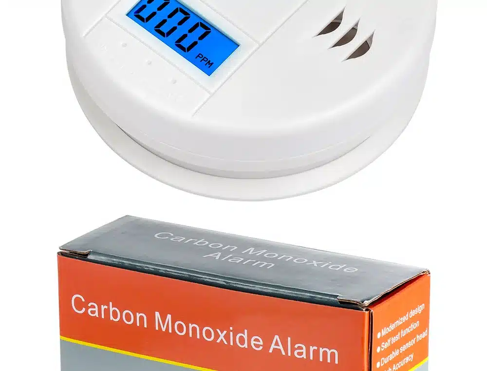 Home Security 85dB Warning High Sensitive LCD Photoelectric Independent CO Gas Sensor Carbon Monoxide Poisoning Alarm System 15