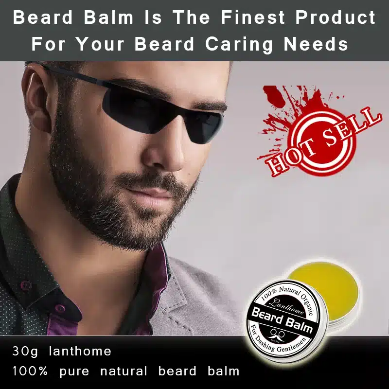 Brand 100% Natural Organic Beard Balm for Dashing Gentlemen Beard Used Professional Tool Conditioner Beard Oil Care Wax Effect 10