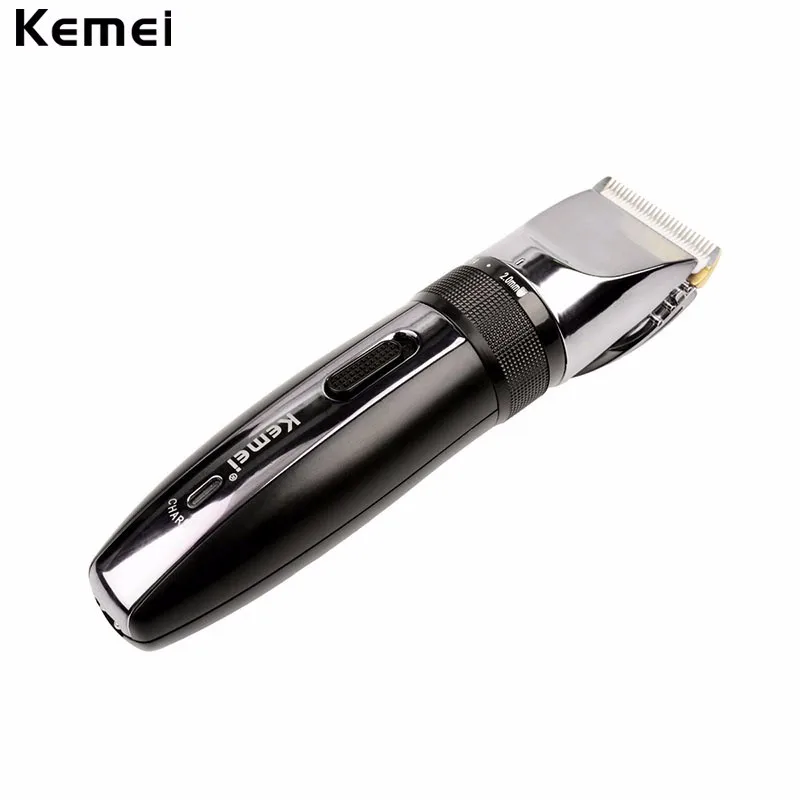Kemei Electric Hair Clipper Rechargeable Hair Trimmer Shaver Razor Cordless 0.8-2.0mm Adjustable Low Noise For Adult /Child 4747 15
