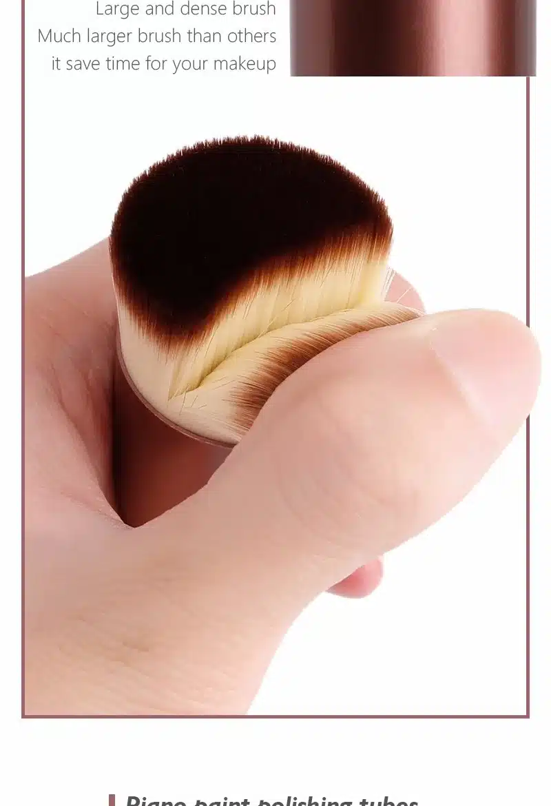 DUcare Brush Foundation brush professional high quality liquid flat brushes for face makeup set tools beauty essential 12