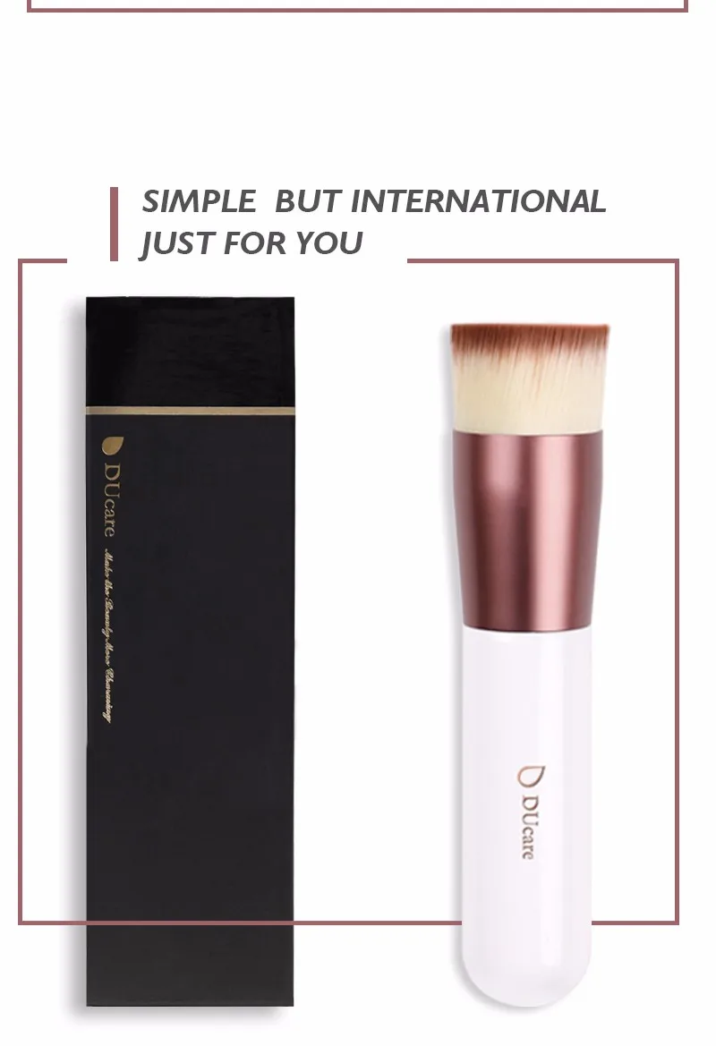 DUcare Brush Foundation brush professional high quality liquid flat brushes for face makeup set tools beauty essential 17