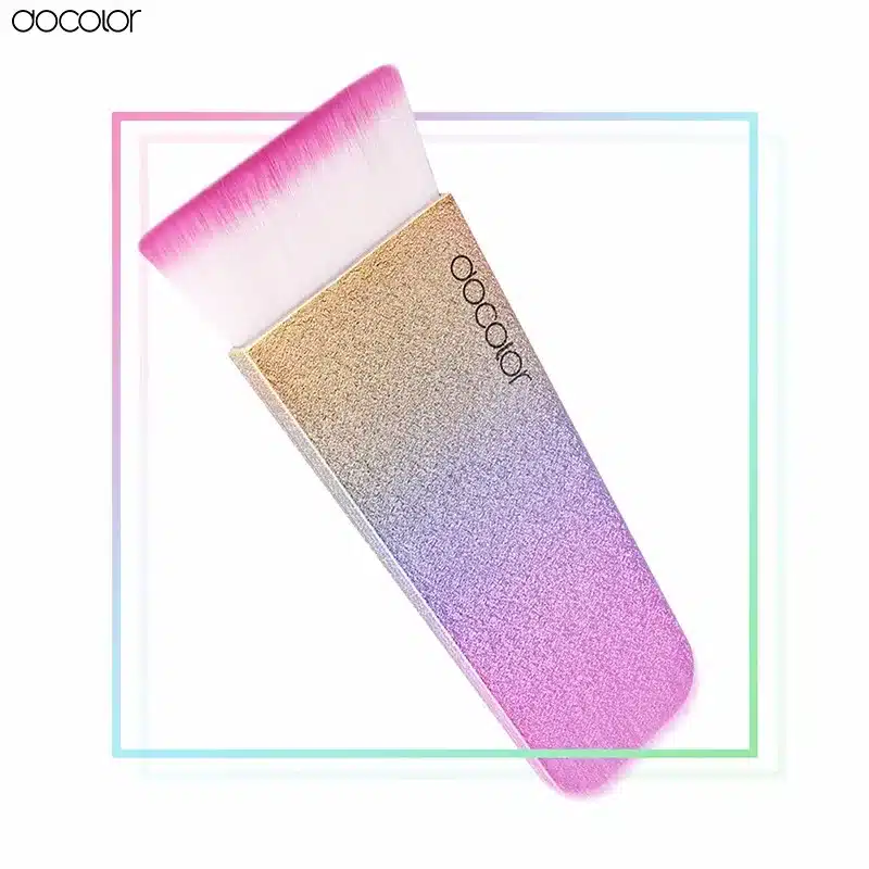 docolor 1 PCS Contour Brush Colorful Makeup Brushes Powder Brush Multifunctional Make Up Brushes With Box Beauty Essential 10