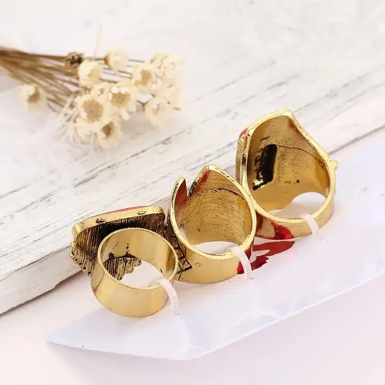 17KM 3pcs/Set Boho Vintage Punk Silver Color Stone Midi Finger Rings For Women /Men Bohemian Ring Set Jewelry Anillos 46