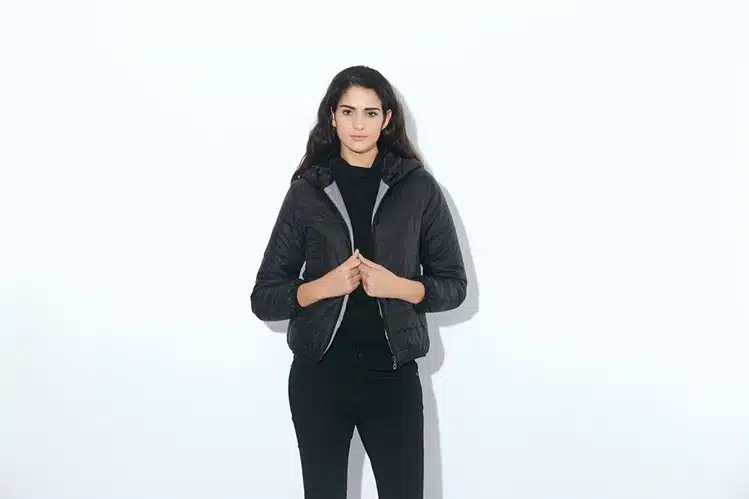 2017 New Brand Autumn Spring Women Basic Jacket Female Slim Zipper Hooded Cotton Coats Casual Black Winter Jackets 12