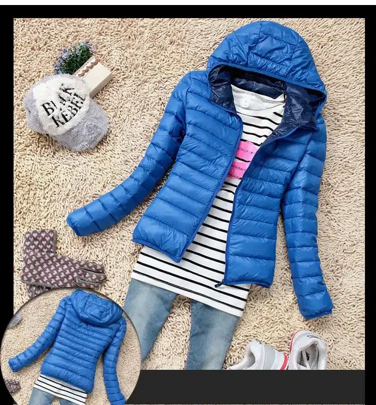 2017 New Brand Autumn Spring Women Basic Jacket Female Slim Zipper Hooded Cotton Coats Casual Black Winter Jackets 23