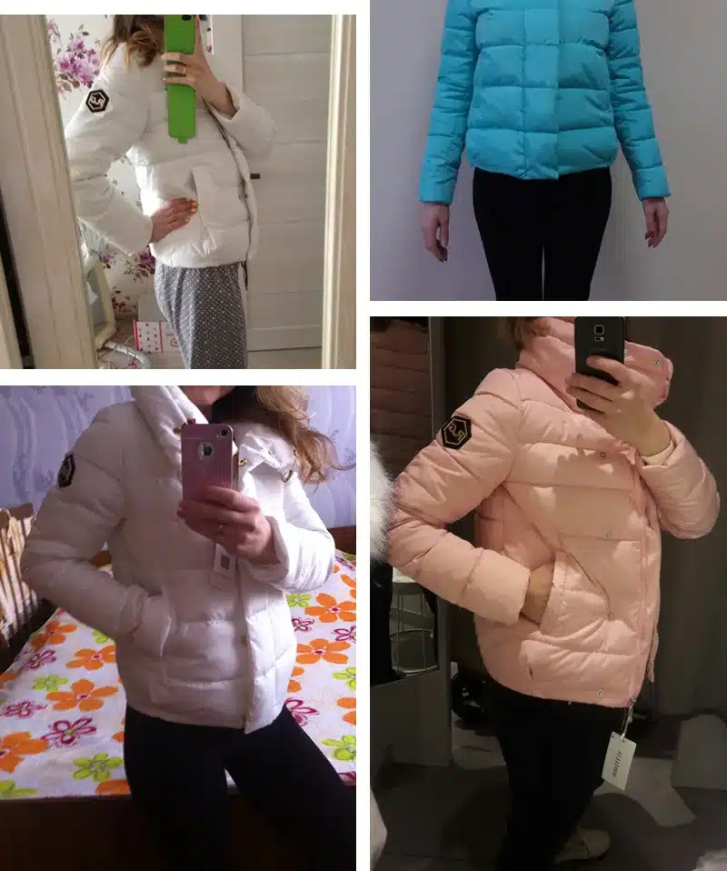 HYDIBER New Arrival High Collar Winter Jacket Women Wadded 2017 Spring Autumn Fashion Slim Warm Casual Ladies Basic Coat 16