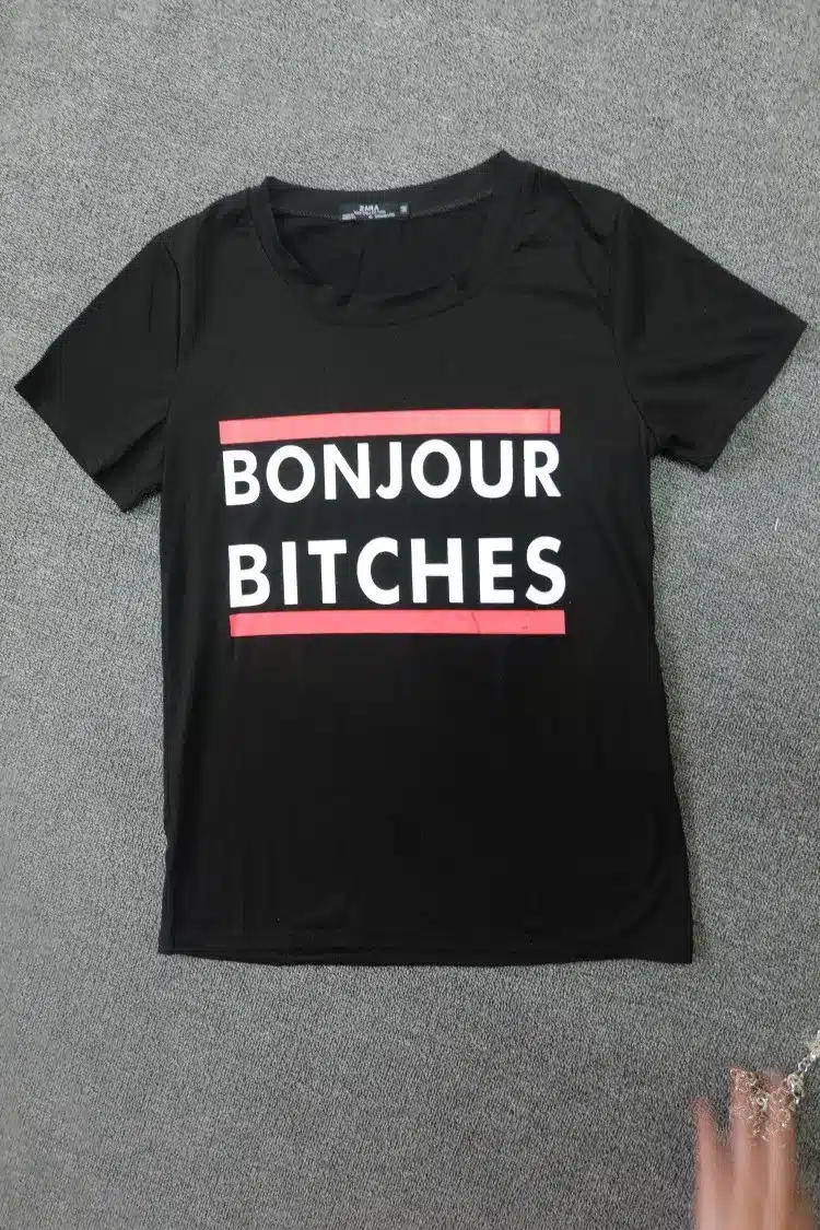 Women Clothing 2016 Fashion Women Short Sleeve Print T-shirt Women's Tees Rock-shirt Women Better Camisetas y tops 17