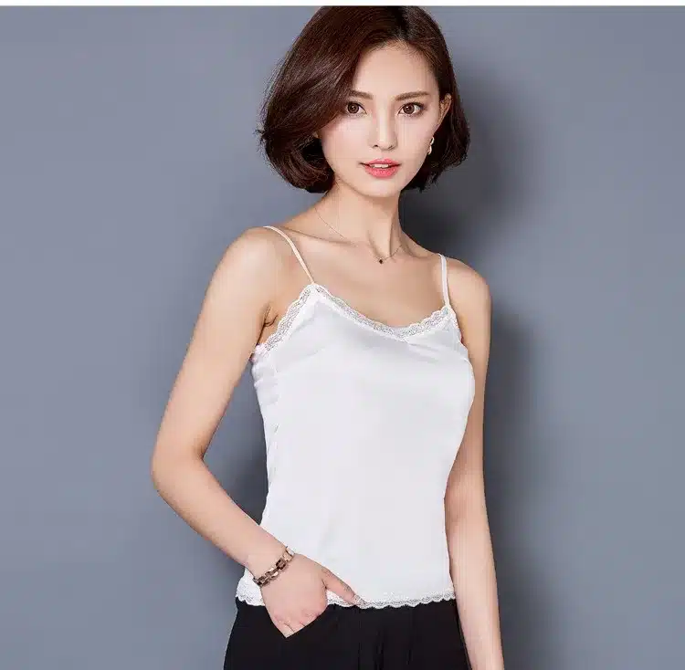 Crop Top Clothes Canotta Donna Estiva Tropical womens tank tops 2017 Silk Women Shirt Camis Sleeveless Blusa Summer Feminina 16