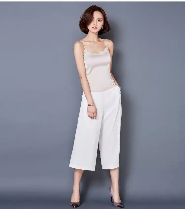 Crop Top Clothes Canotta Donna Estiva Tropical womens tank tops 2017 Silk Women Shirt Camis Sleeveless Blusa Summer Feminina 22