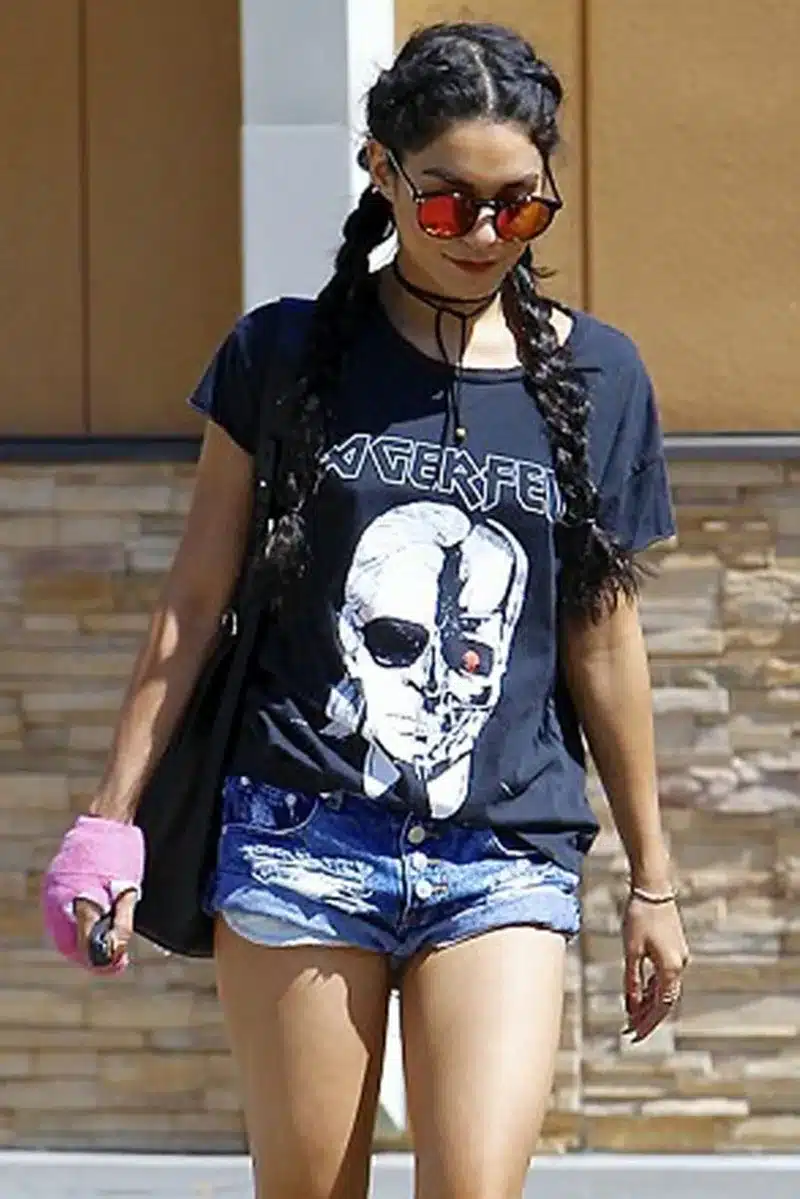 Shirts women's Tops Brand 2016 Fashion New Skeleton Head Printed Tee In Black Zombie Skull Punk Rock Cotton Shirts Women 15
