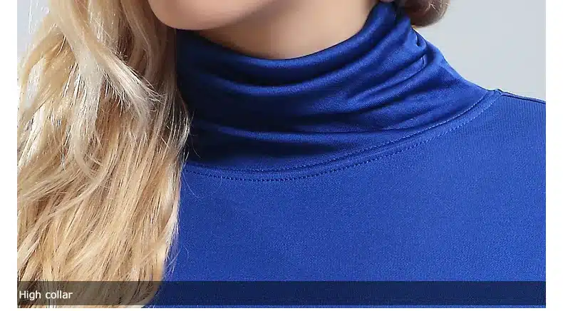 Women T shirt 100%Real Silk Basic Turtleneck long sleeve Bottoming-shirt 2017 FALL WINTER Primer shirt Plus size Spandex top 31