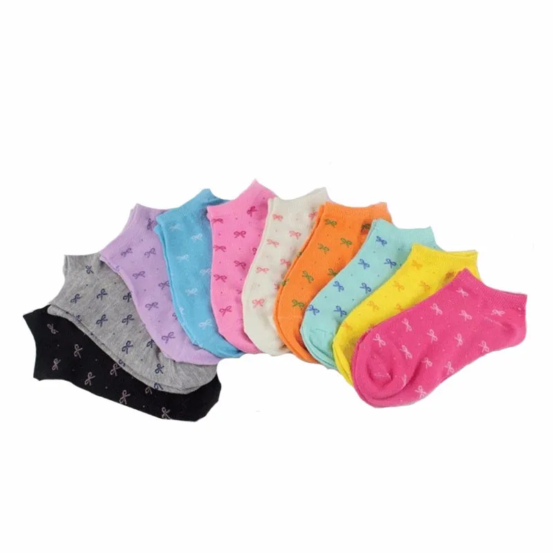 5pair=10pcs Warm Comfortable Cotton Blends Girl Women's Socks Ankle Low Socks Female Invisible Woman Socks Chaussettes Meias 10