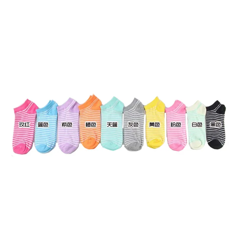 6pairs New Brand Girl Female Lady Socks For Women's Socks Cute Socks Short Ankle Women's Socks Ok Cotton Opp Bag No Retail Tag 15