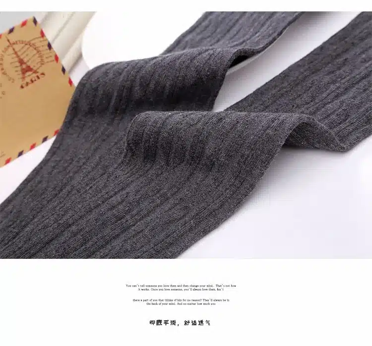 5 Colors Thigh High Socks Girls Stockings Lace Winter Warm Socks Women Sexy Stocking Medias Pantyhose Stockings Knee High Socks 43