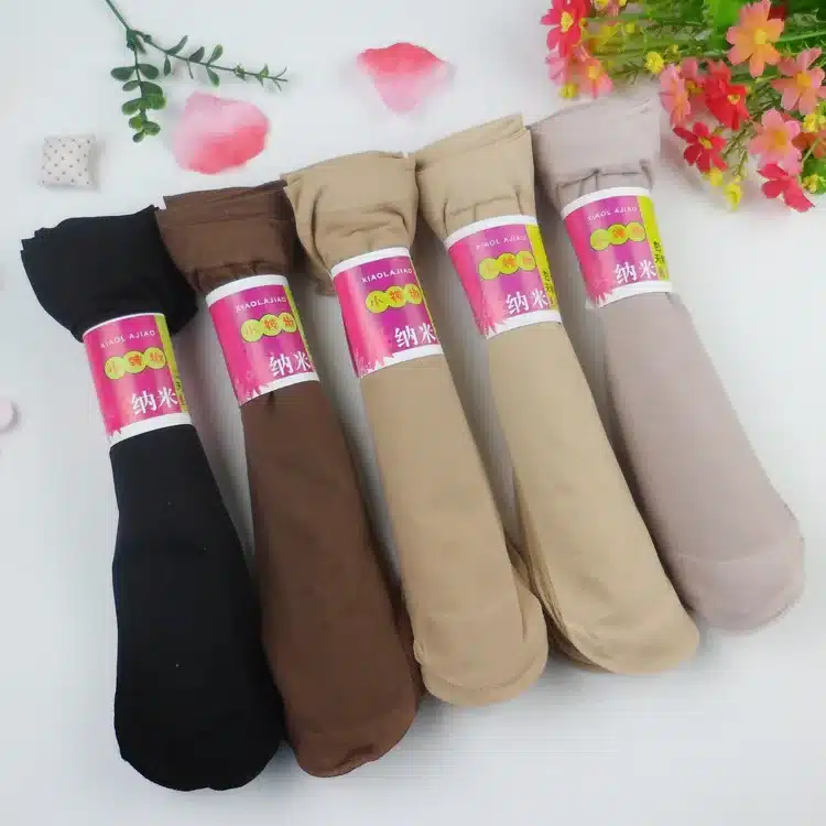 20 pcs /lot Women Summer Socks Women Crystal Short Socks For Woman 2017 Female Elastic Nylon Socks & Hosiery 10