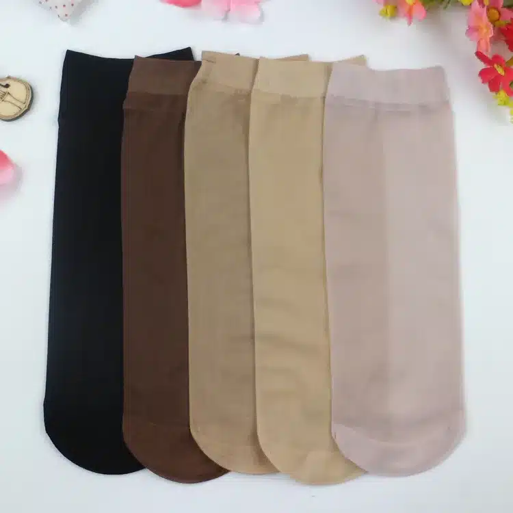 20 pcs /lot Women Summer Socks Women Crystal Short Socks For Woman 2017 Female Elastic Nylon Socks & Hosiery 16