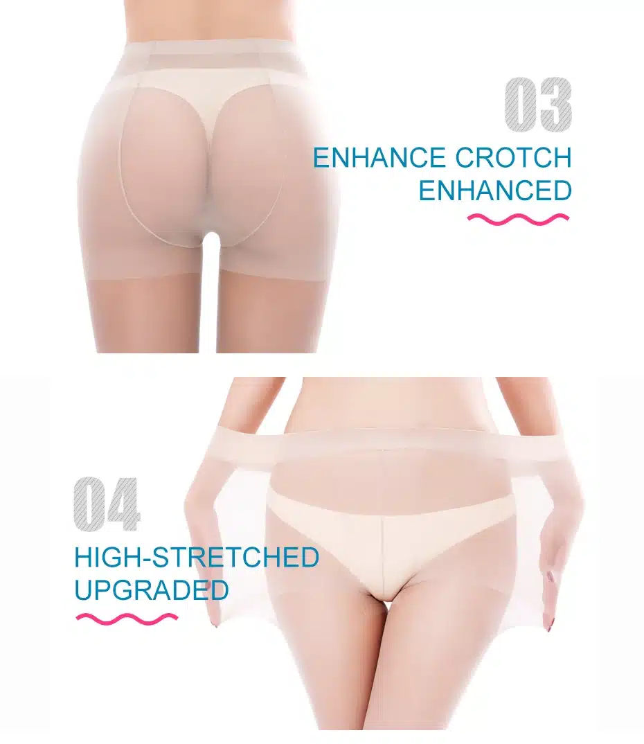 BONAS 15D Plus Size Nylon Tights Women Solid Color Transparent Tights Fashion Big Size Black Resistant Pantyhose Hosiery Female 9