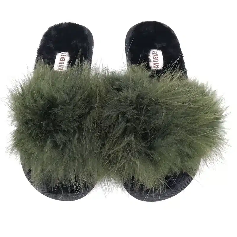 FAYUEKEY 2017 New 5 Colors Spring Summer Autumn Winter Home Cotton Plush Slippers Women Indoor Floor Flat Shoes Free Shipping 17