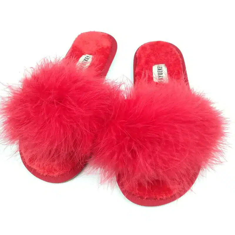FAYUEKEY 2017 New 5 Colors Spring Summer Autumn Winter Home Cotton Plush Slippers Women Indoor Floor Flat Shoes Free Shipping 25