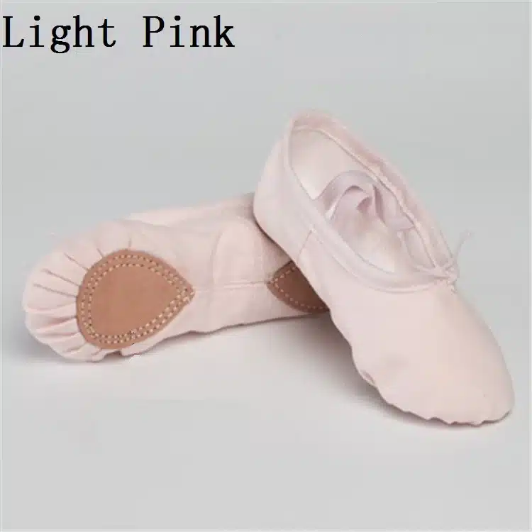 fan wu fang 2017 New 7 Color Canvas Soft Ballet Dance Shoes Yoga Shoes Children Girls Women Slippers According The CM To Buy 15