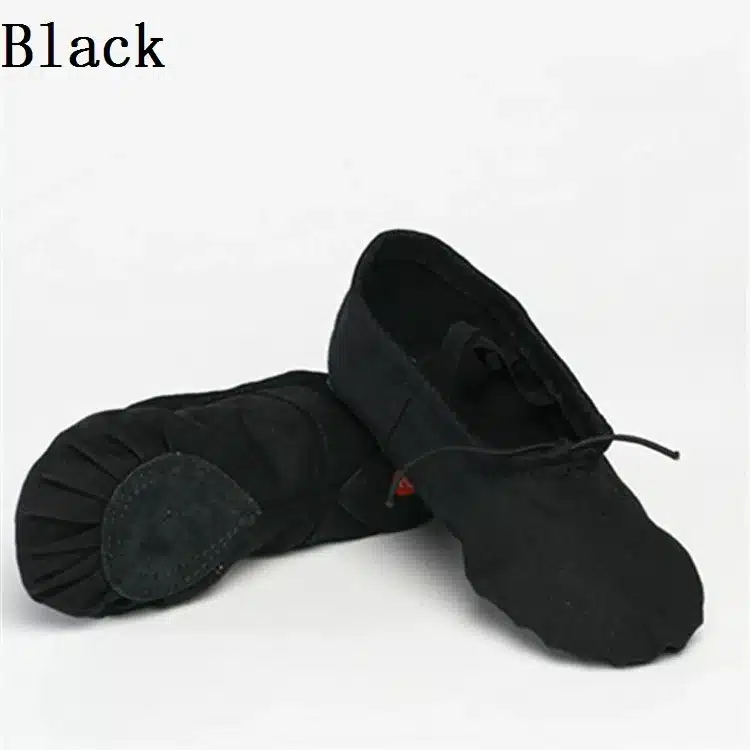 fan wu fang 2017 New 7 Color Canvas Soft Ballet Dance Shoes Yoga Shoes Children Girls Women Slippers According The CM To Buy 16