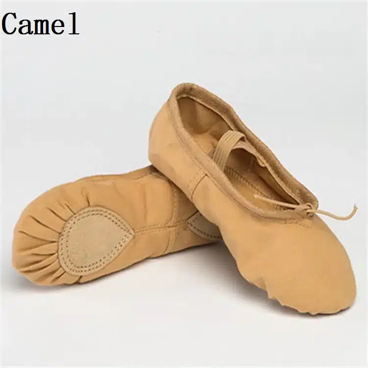fan wu fang 2017 New 7 Color Canvas Soft Ballet Dance Shoes Yoga Shoes Children Girls Women Slippers According The CM To Buy 19