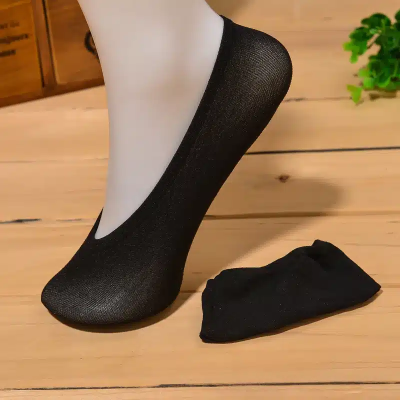 3Pairs/Lots Women's Socks Slipper Women 6 Color Invisible Socks Short Shallow Mouth Boat Sock Slippers Summer Calcetines Sokken 10