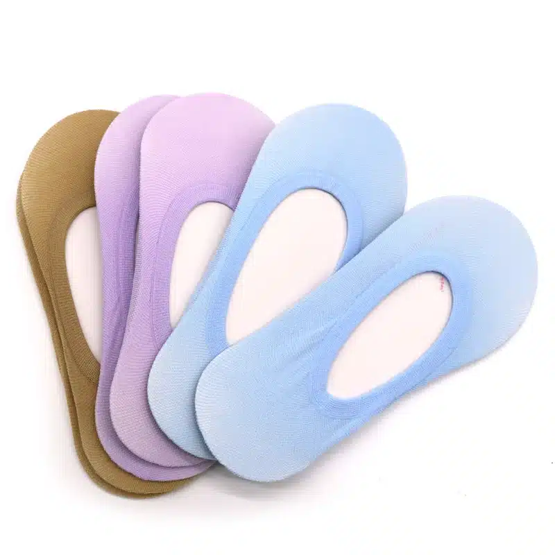 3Pairs/Lots Women's Socks Slipper Women 6 Color Invisible Socks Short Shallow Mouth Boat Sock Slippers Summer Calcetines Sokken 15