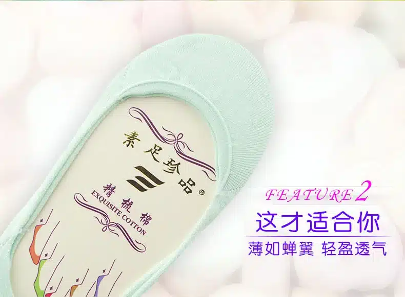 5 Pairs/ Lot Candy Color Female Summer Cotton Socks Solid Boat Socks Invisible Womens Slipper Socks High Quality Anklet Socks 16