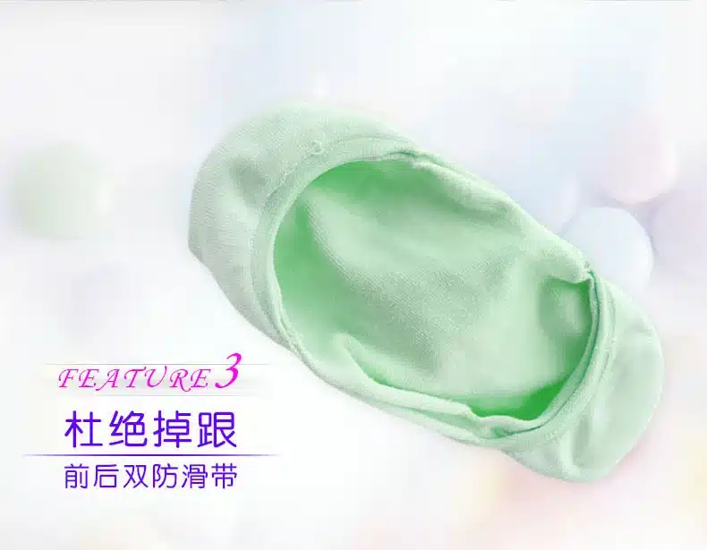 5 Pairs/ Lot Candy Color Female Summer Cotton Socks Solid Boat Socks Invisible Womens Slipper Socks High Quality Anklet Socks 17