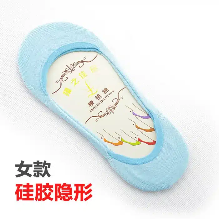 5 Pairs/ Lot Candy Color Female Summer Cotton Socks Solid Boat Socks Invisible Womens Slipper Socks High Quality Anklet Socks 23