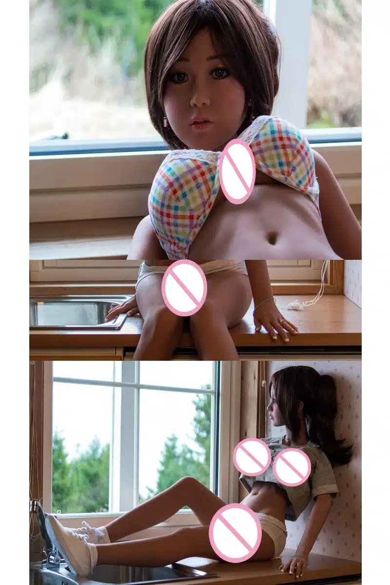 140cm Real silicone sex dolls skeleton japanese oral real doll mini vagina lifelike Love doll pussy realistic sexy toys for men 16