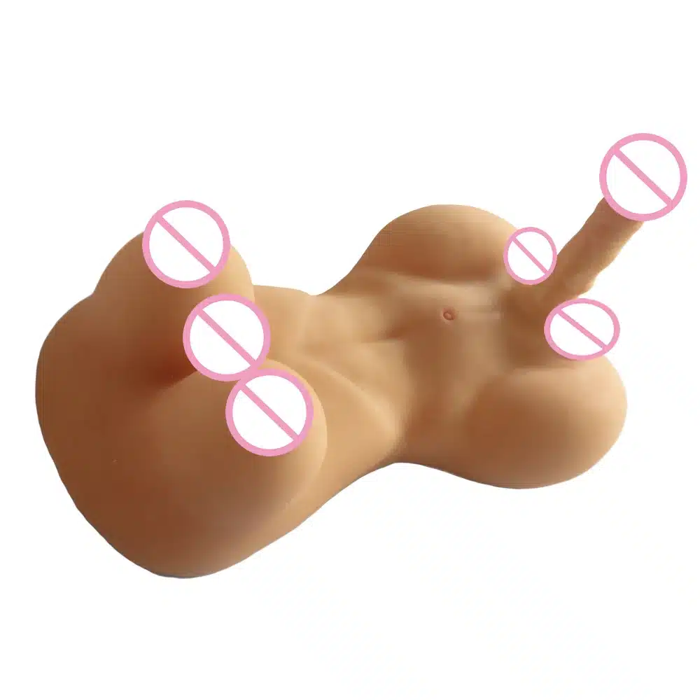 New Solid Full Silicone Ladyboy Sex Doll with Big Breast and Penis, Love Doll for Women, Lesbian Gay Male Adult Dolls, Sex Toys 11