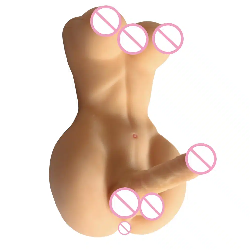New Solid Full Silicone Ladyboy Sex Doll with Big Breast and Penis, Love Doll for Women, Lesbian Gay Male Adult Dolls, Sex Toys 16