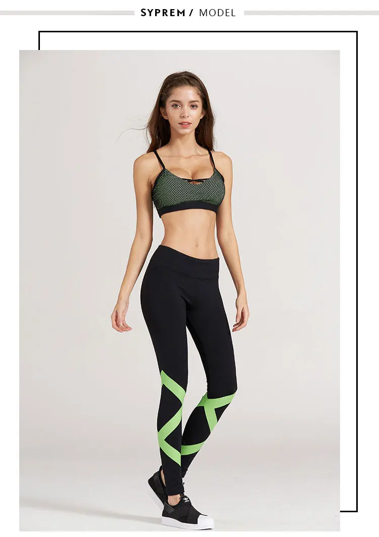 SYPREM 2017 Spring Fitness Sports Bra Sexy Stretch Gym Crop sport Top Fitness Tank Top Yoga Bra New Style Double Cloth,1FT9334 19