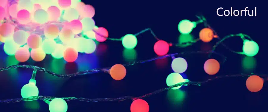 Coversage 8M 40 Led Christmas Tree Garland String Xmas Decoration Outdoor Ball Curtain Navidad Curtain Fairy Holiday Lights 14