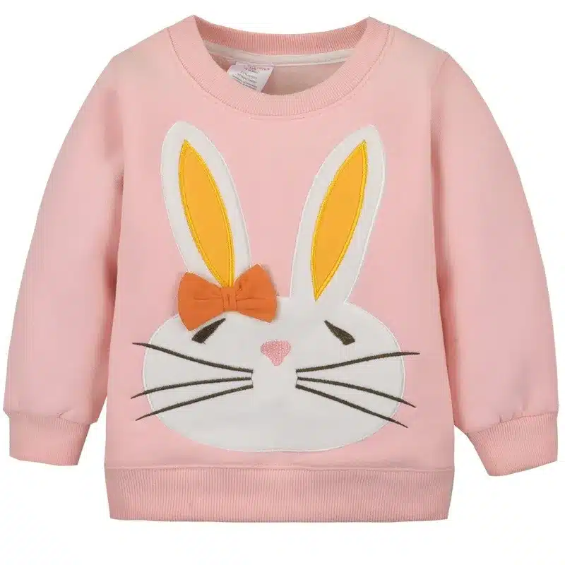 1-5Y Children Hoodies Girls Red Christmas Reindeer fleece thick Hoodie Boy Baby Thick Sweatshirts Kid's Cartoon Sweater 1014 03 22