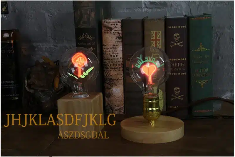 Lampadine Incandescent Bulb G80 E27 Vintage Edison Lamp 220v Novelty Lights Bulb 3w Christmas Lights Ampoules for Home Decor 2
