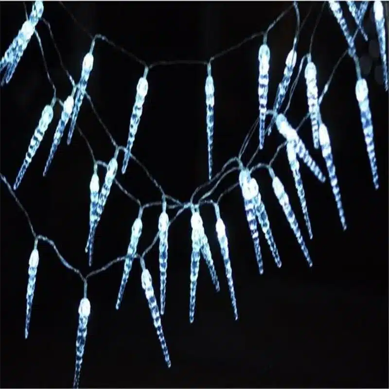 10M 50 LED Icicle String Lights New Year Christmas Xmas Wedding Party Led Fairy Lights 12